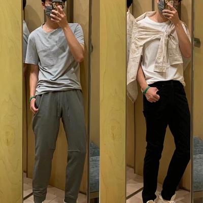 现货 lululemon City Sweat Jogger *Shorter 男士运动休闲长裤