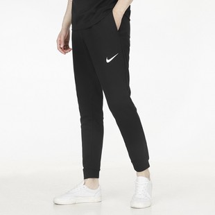 正品NIKE耐克男裤修身小脚运动裤跑步训练卫裤针织长裤CZ6380-010