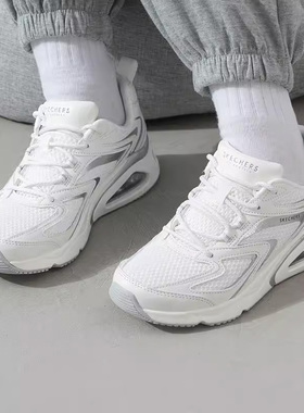 专柜正品斯凯奇女鞋网面透气跑步鞋低帮轻便运动休闲健步鞋177425