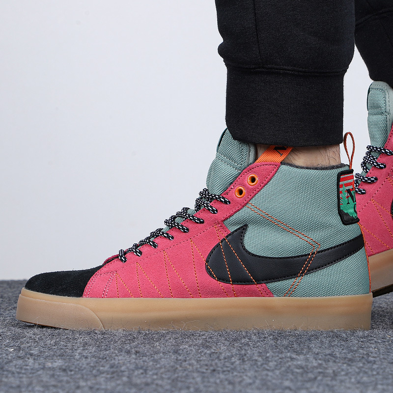 正品耐克男鞋女鞋 NIKE SB ZOOM BLAZER 高帮潮流休闲板鞋DC8903