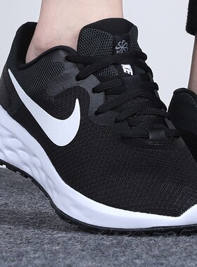 正品耐克男鞋女鞋NIKE REVOLUTION 6轻便透气跑步鞋DC3728 DC3729