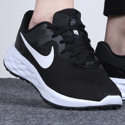 正品耐克男鞋女鞋NIKE REVOLUTION 6轻便透气跑步鞋DC3728 DC3729