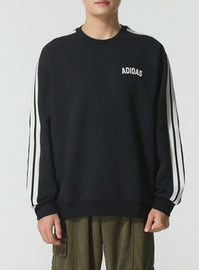 2025新款阿迪达斯男装圆领卫衣 ST SPORTS CREW 运动套头衫KC2850