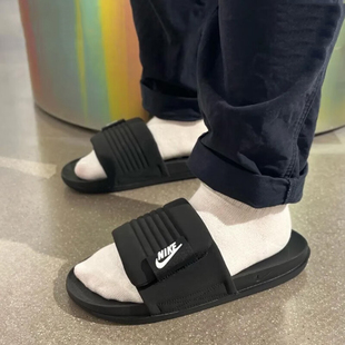 女子休闲拖鞋 正品 SLIDE OFFCOURT 魔术贴一字拖DV1033 耐克凉拖鞋