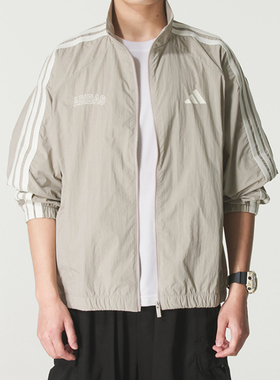 2025新款Adidas男装防晒衣 ST SPORTS LWJKT薄款梭织防风衣KC2835