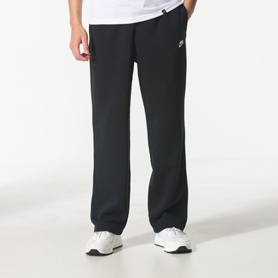 正品NIKE耐克男裤 CLUB BB OH PANT 宽松直筒加绒保暖长裤FN3732