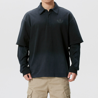 正品阿迪达斯三叶草男装LONG SLV POLO M长袖POLO衫KR5053 KR5054