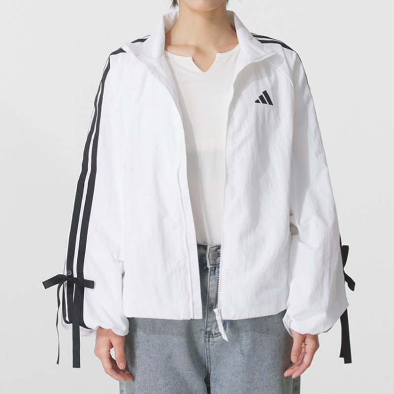 2025新款阿迪达斯女装DANCE WB 1 梭织防风衣防晒运动夹克 KB0086