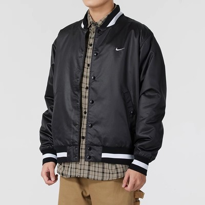 2024秋季新款NIKE耐克梭织夹克男装休闲运动服棒球服外套FZ0663