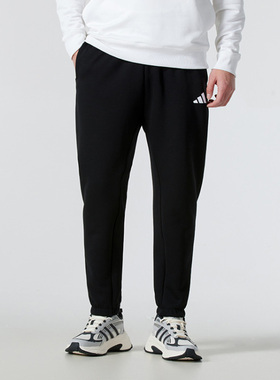 正品阿迪达斯男裤M FI SL PT修身收腿小脚直筒运动休闲长裤JD4949