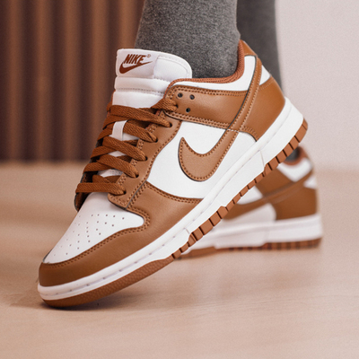 正品耐克女鞋NIKE DUNK LOW W低帮皮面休闲运动板鞋IM6572 HQ7487