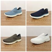 断码 高弹一脚蹬男女套脚休闲鞋 特价 韩国单情侣款