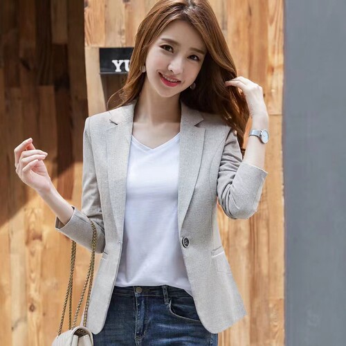 小西装外套女士春秋高级休闲西服