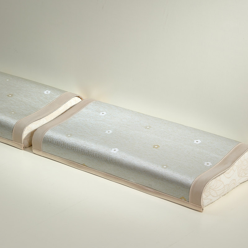 夏季冰丝凉席枕巾枕套枕片枕席枕头垫羽绒乳胶枕芯凉垫凉感冰垫