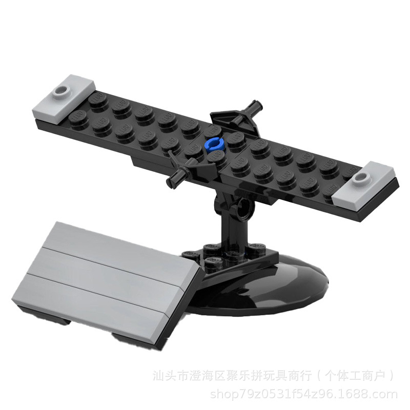跨境moc-102356积木展示架适配八格车speed速度激情跑车热卖