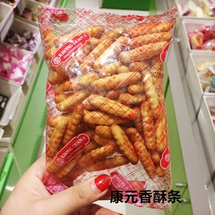 康元香酥条香葱芝麻条小熊饼干65克*15包手指饼干回忆零食