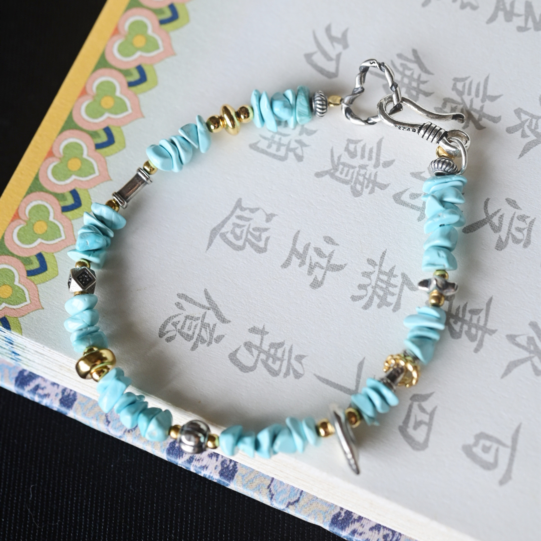 一斤钻戒天然原矿绿松石