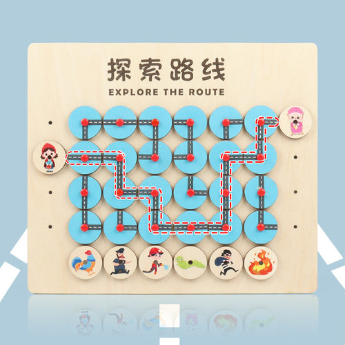 寻找路线迷宫走位游戏方向颜色