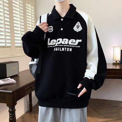 不起球不褪色卫衣宽松潮流打底衫