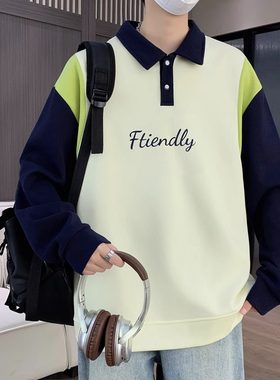 加绒加厚保暖卫衣潮流宽松