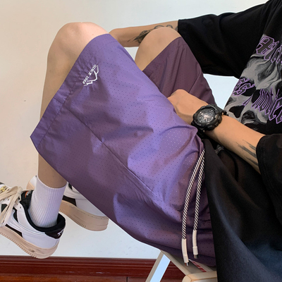 不起球不褪色宽松凉感短裤