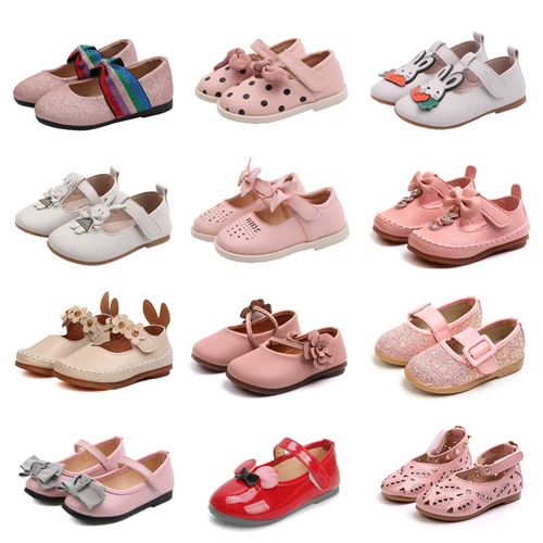 Летние нескользящие сандалии для принцессы, детская обувь для раннего возраста для кожаной обуви, мягкая подошва