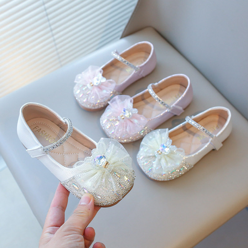 儿童女鞋公主鞋女童洋气高跟小香风水晶韩版皮鞋配礼服百搭花童闪,童鞋/婴儿鞋/亲子鞋,水晶/水钻鞋,淘宝优惠券,粉丝福利购,淘宝优惠卷