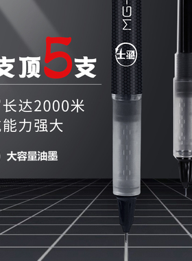 晨光mg-666max速干中性笔中考高考笔学生0.5全针管按动子弹头黑笔