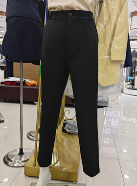 舒适驰莉卡商务西装裤直筒职业