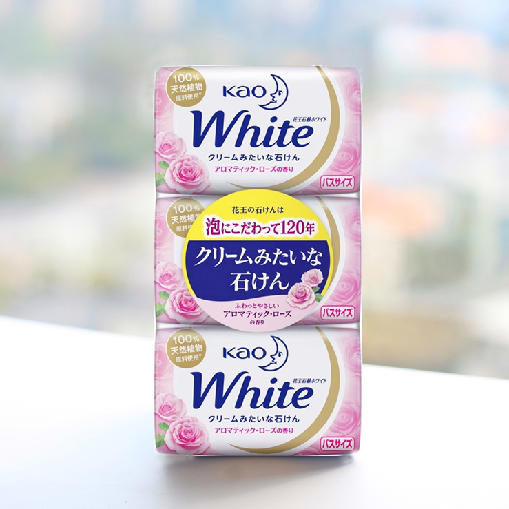 花王日本原装进口天然植物香皂