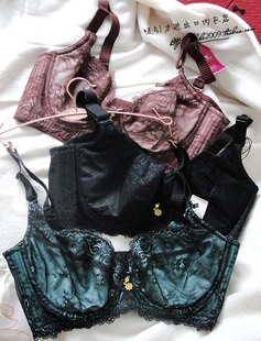 蕾丝塑身内衣文胸脱卸肩带调整型大码 特 70D75D75E80D80E85D85E