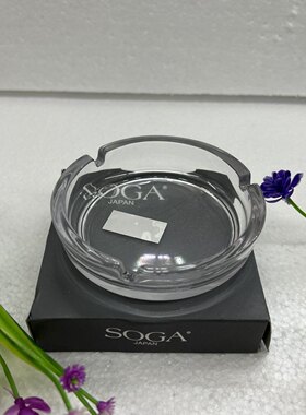 高品质原装进口水晶万宝路玻璃透明清仓新款烟灰缸特价酒店家烟缸
