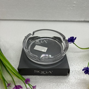 高品质原装进口水晶万宝路玻璃透明清仓新款烟灰缸特价酒店家烟缸