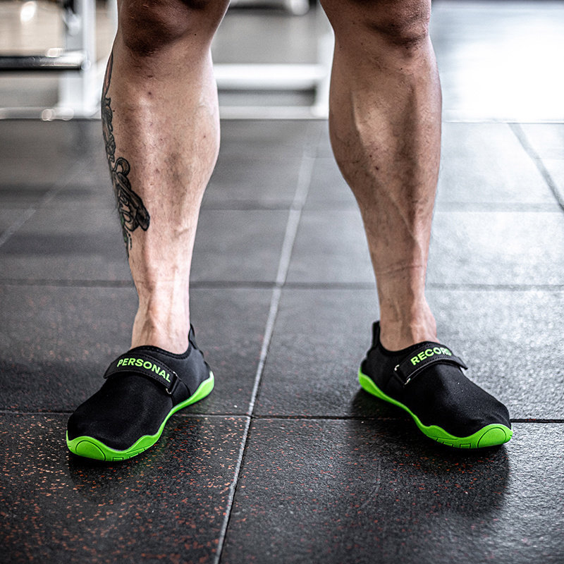 PR轮子哥网红软底深蹲硬拉卧推室内平底织物透气防滑男女赤足鞋潮