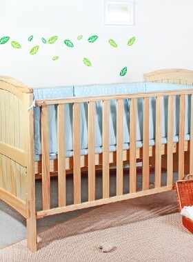 库存处理第一站婴儿床成长吧全实木宝宝床加长变儿童床送椰棕床垫