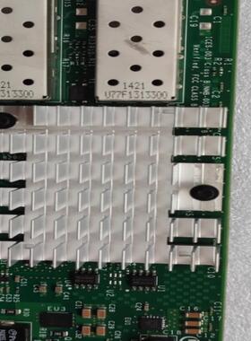 intel x520-SR2 双口万兆光纤网卡 带二维码 可