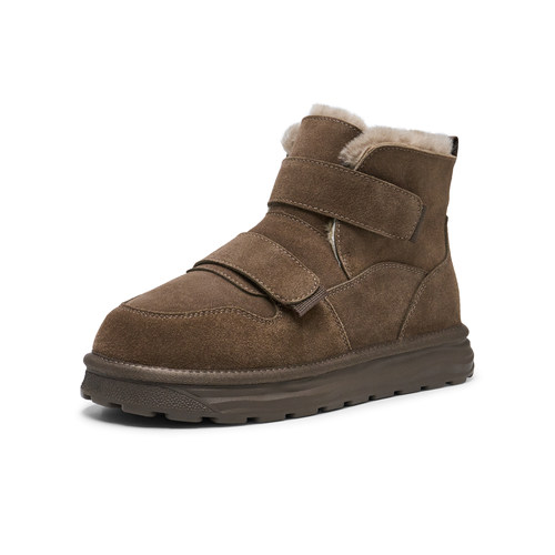 专柜正品天美意2024冬新款百搭工装街头增高男休闲户外靴XD009DD4