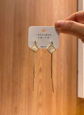 欧比雅比高级感精致时尚简约百搭小众设计感个性耳环耳饰09255