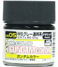 郡仕UG05高达联邦系灰色模型漆