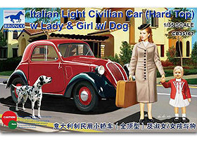 威骏 CB35167 菲亚特 米老鼠500 硬顶型小汽车及女士