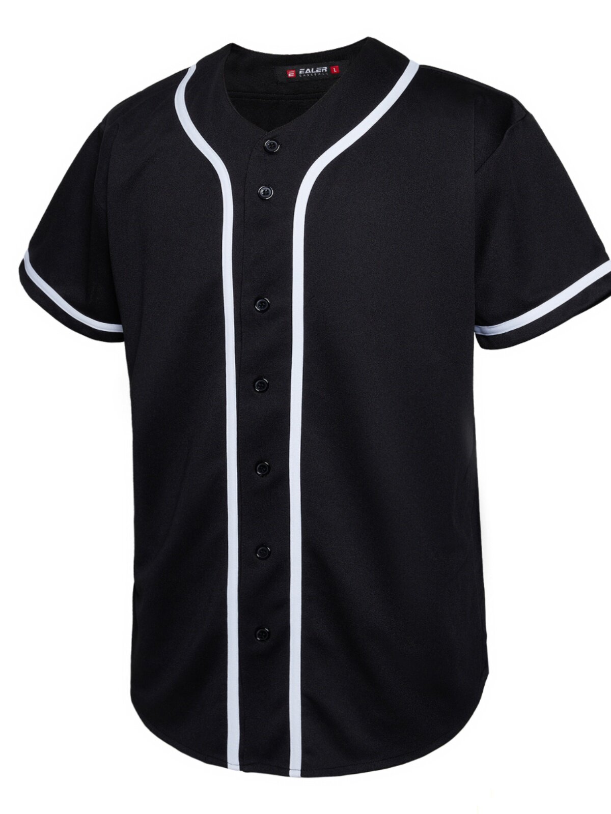 EALER 야구 유니폼 가디건 반팔 미국 야구 유니폼 캐주얼 남성 야구 유니폼