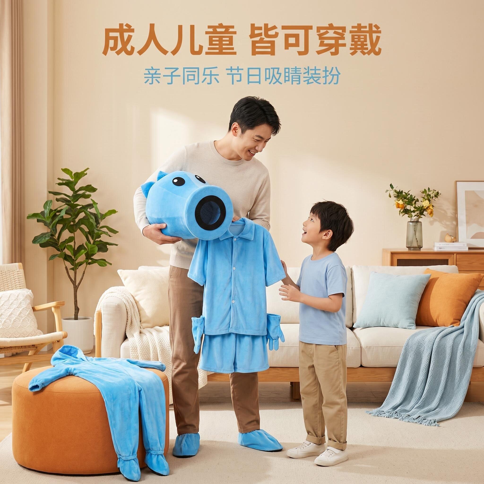 长短款人偶服六一儿童万圣节年会
