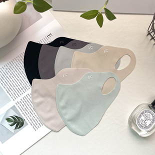 护眼角防晒口罩防紫外线UPF50亲肤透气 玻尿酸保湿 夏季 无痕一片式