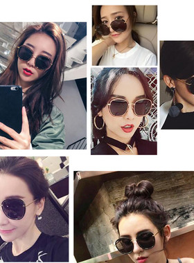 大框彩膜明星款墨镜驾驶镜偏光镜