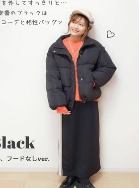 日单品牌冬季新款厚实保暖连帽脱卸袖子三穿棉马甲棉衣外套27735