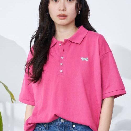 清新文艺气质Polo衫棉短袖T恤女