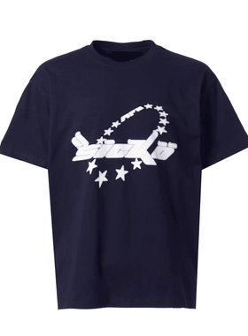 日单品牌夏季新款休闲百搭字母印花休闲运动短袖T恤上衣25725