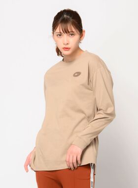 日单品牌春秋新款休闲百搭圆领后背字母印花棉长袖T恤小衫29184