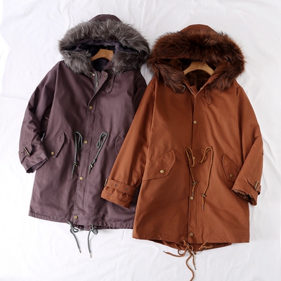 加绒可脱卸连帽MOfEAMOCER