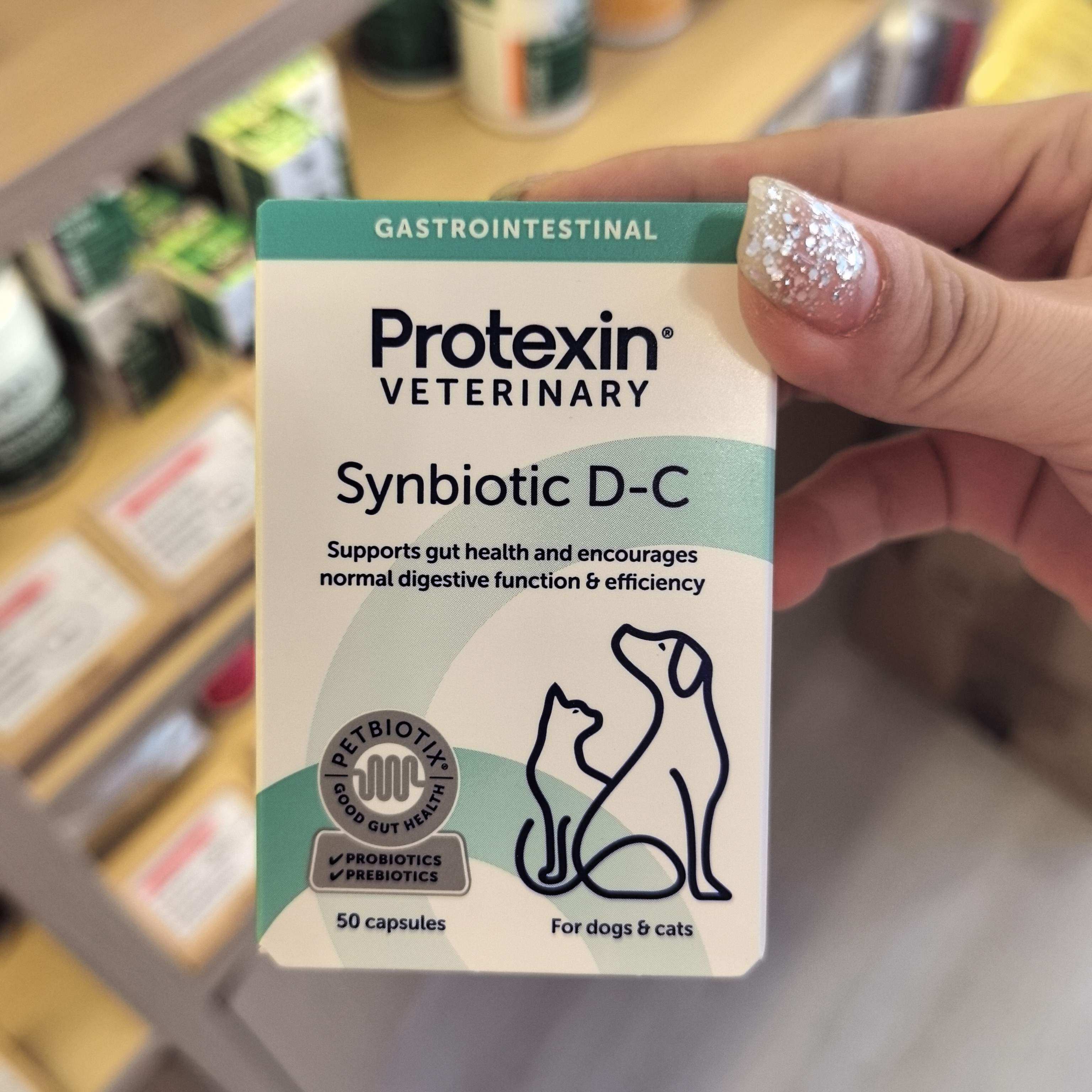 港购 英国 Synbiotic D-C 犬猫益生菌胶囊 - 实物图